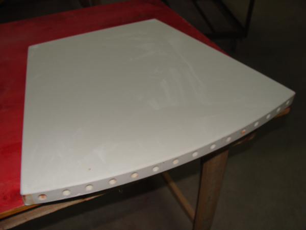 White corundum integrated plate